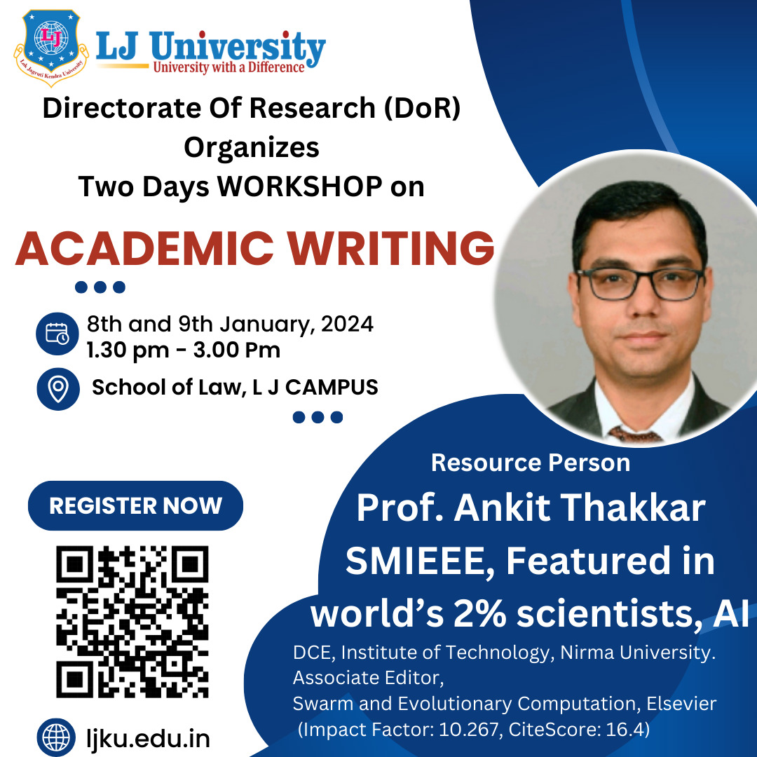 Workshop on Academic Writing