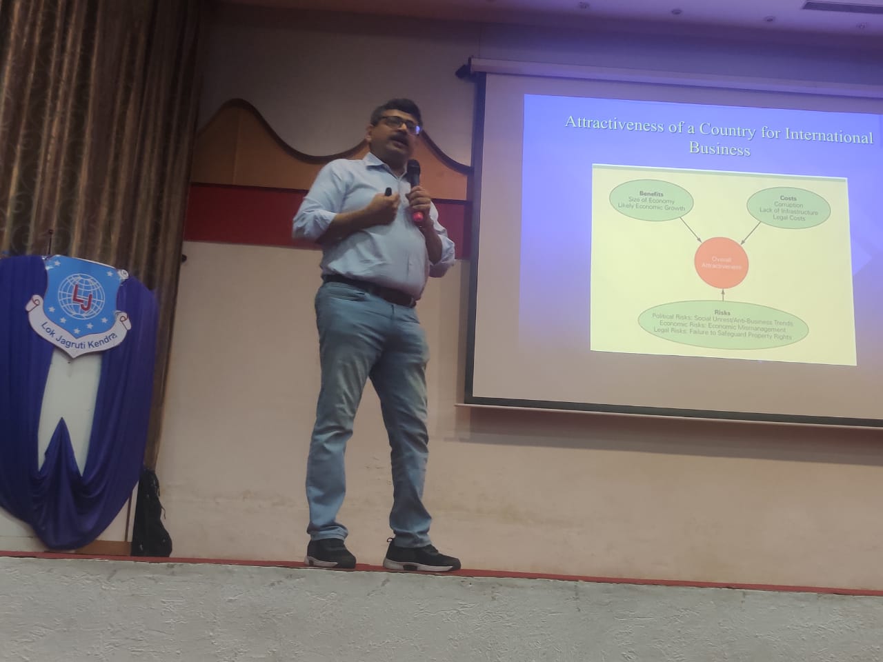 International Business Expert session by Mr. Umesh Memon