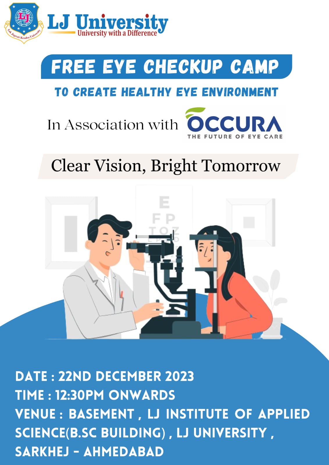 Free Eye checkup camp