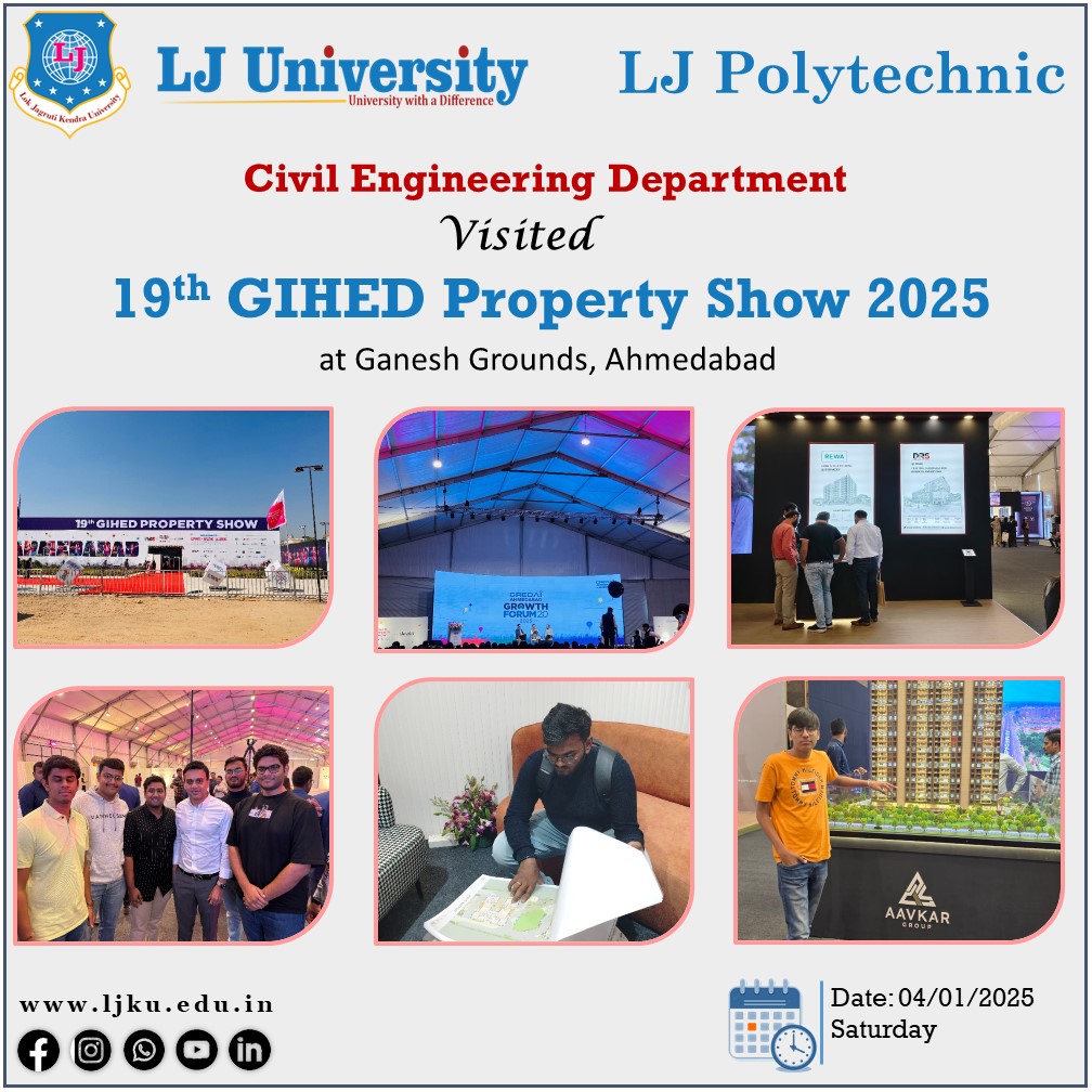 Civil Engineering Department Visit to GIHED Property Show