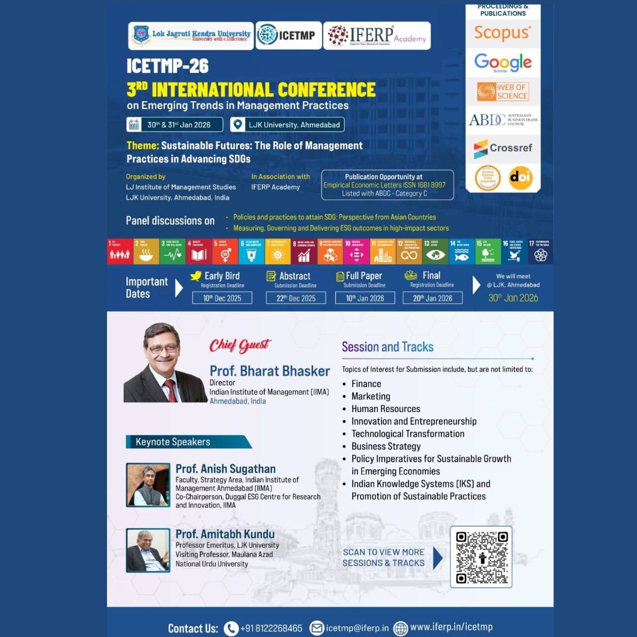 INTERNATIONAL CONFERENCE on Emerging Trends in Management Practices